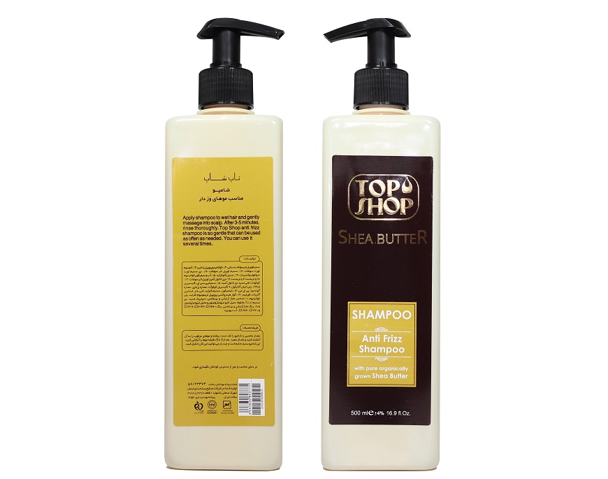 شامپو موی تاپ شاپ ضد وز شی باتر 500 میل